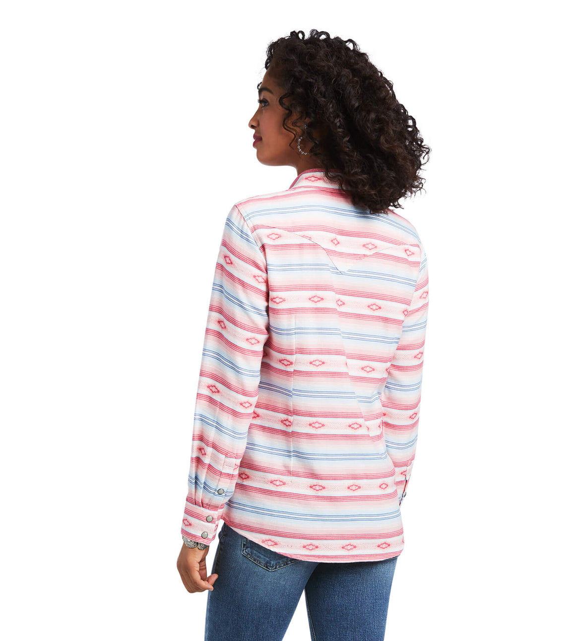 Women’s Real Watercolors Snap Serape Shirts 10039845