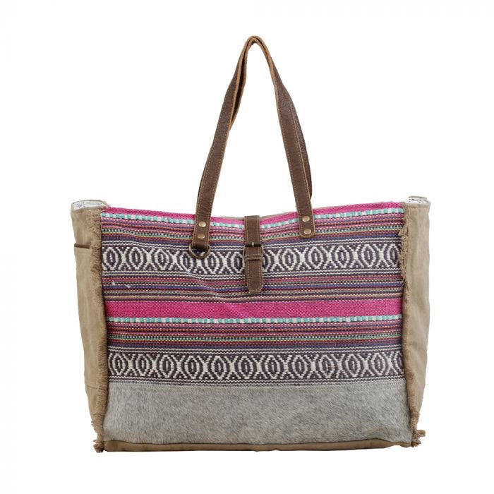 Purses Myra Bag Vibrant Boho Weekender Bag S-2802