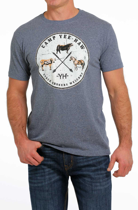 Shirts Men’s Cinch Camp Yee Haw Tee