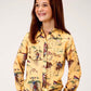 Shirts Girls Roper 03-080-0590-6056 YE