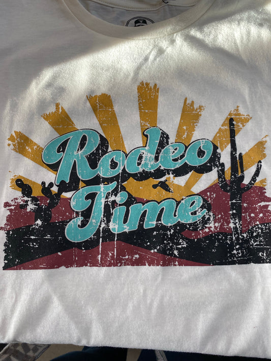 Men’s Rodeo Time Dale Brisby Cream T-Shirt P9_3367