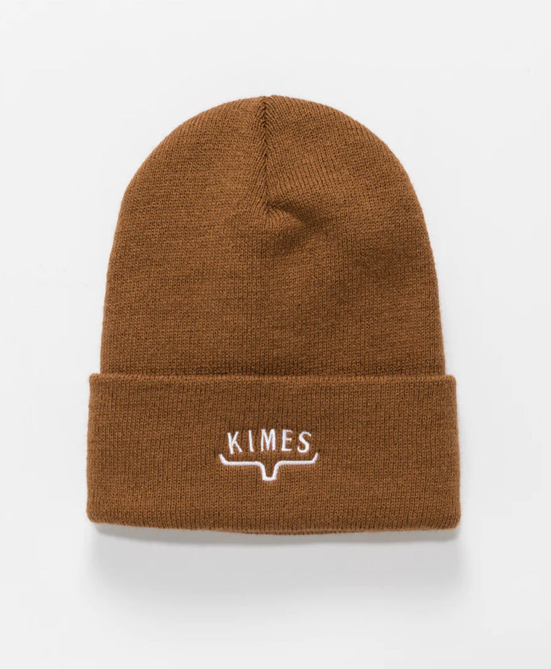 Hats Beanies Kimes Huxton EMB Beanie WW Brown