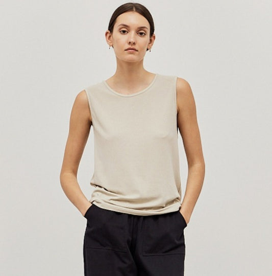Shirts Womens Rib Shell Tank Top Grade &  Gather 40796 Three colors