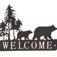 Home Decor Welcome Bear Sign CG174863
