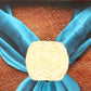 Scarf slide rawhide button 2808048