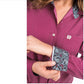 Shirts Women’s Cinch Shirt Burgundy Polka Dot Button MSW9164082