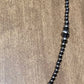 Jewelry 22 inch 4 mm Navajo pearl graduated necklace Accessories NEC-NAV-132