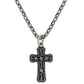 Jewelry Montana Silversmiths Stainless Barbed Cross NC3848