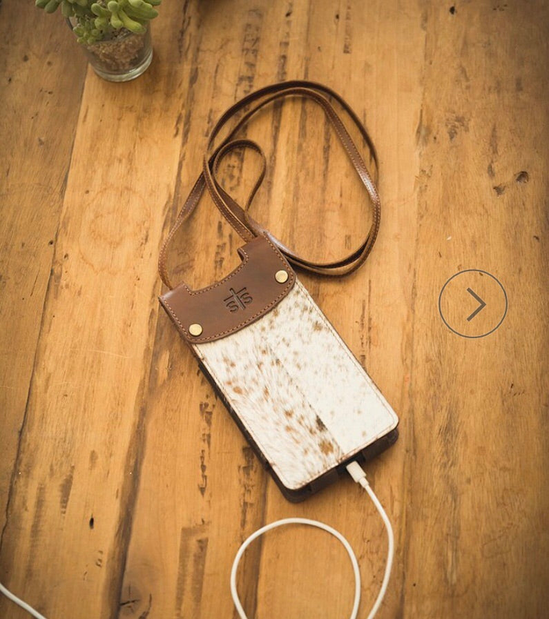Purse COWHIDE CELL PHONE CROSSBODY  STS33854