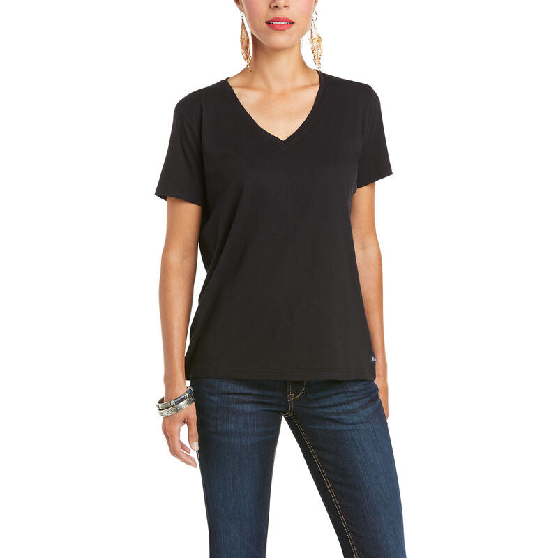 Shirts Women’s Ariat Basic T-Shirt — Black 10035202