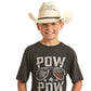 Kid’s T-Shirt Black Pow Pow Sunglasses Dale Brisby Shirts