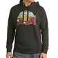 Outerwear Men’s Rock&Roll Denim Graphic Hoodie