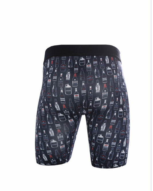 Boxer-Briefs Cinch MXY6001017 Liquor 9 inch inseam