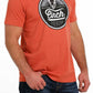 Shirt Men’s Cinch Heather Orange Shirt MTT1690544