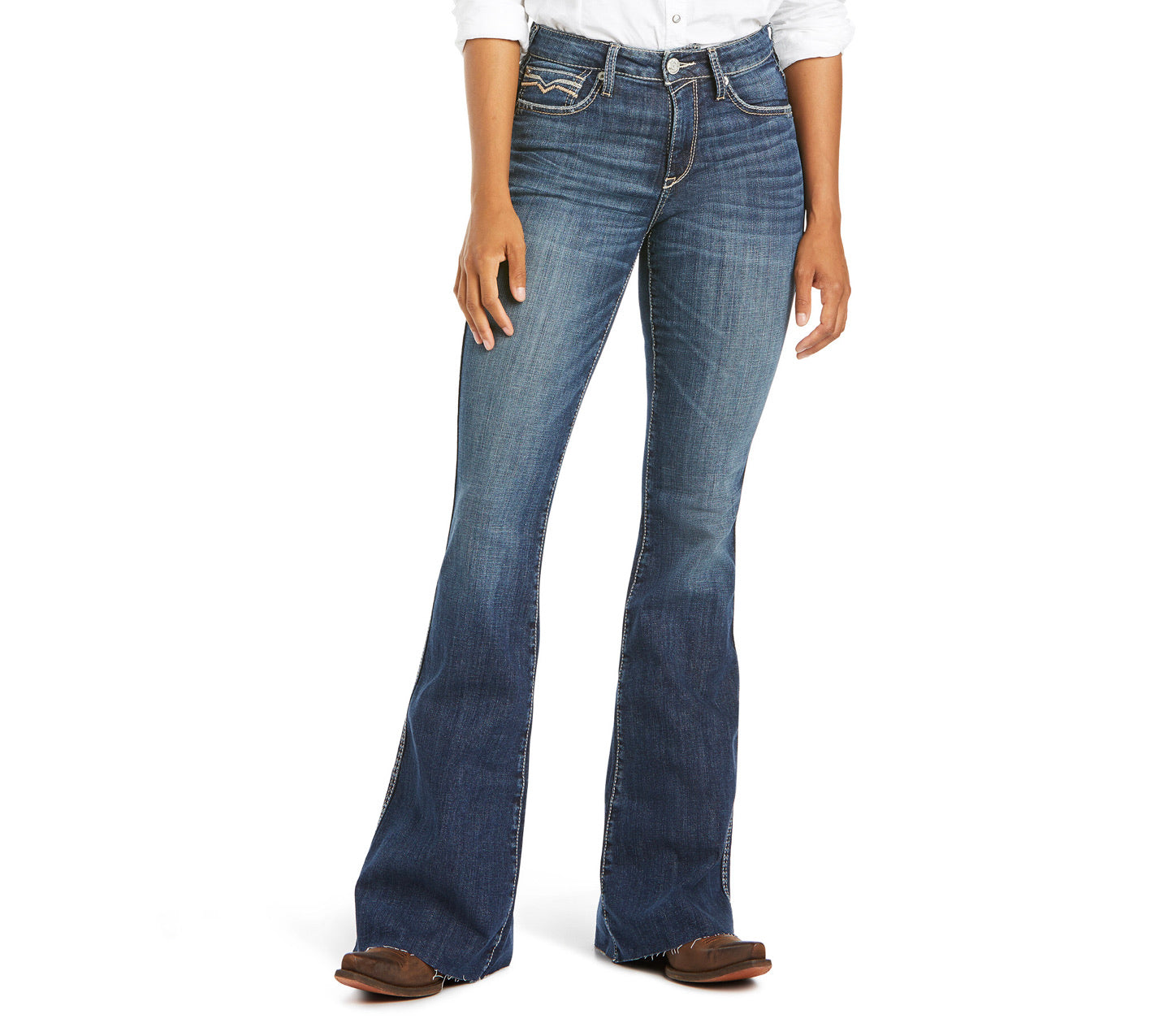 Jeans Women’s Ariat Laila Raw-Hem Flare 10036097