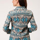 Women’s long sleeve snap shirt 03-050-0067-0369