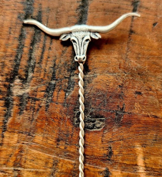 Hat Pin toothpick Longhorn design for Hats