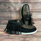 Shoes Women’s Tessa Black Tooled Fringe GJSP0271-001