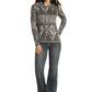 Outerwear Women’s Panhandle Aztec Printed Hoodie WLWT94R024