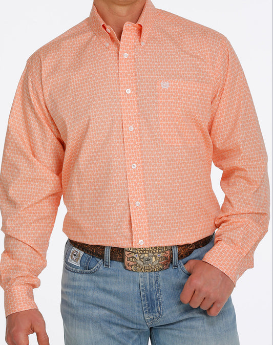 Shirts Men’s Cinch Coral Button Up MTW1105386