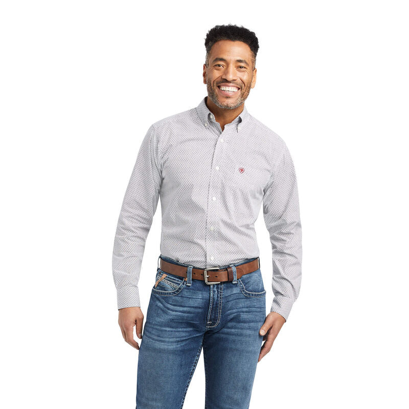Shirts Men’s Ariat Long Sleeve White 10042196