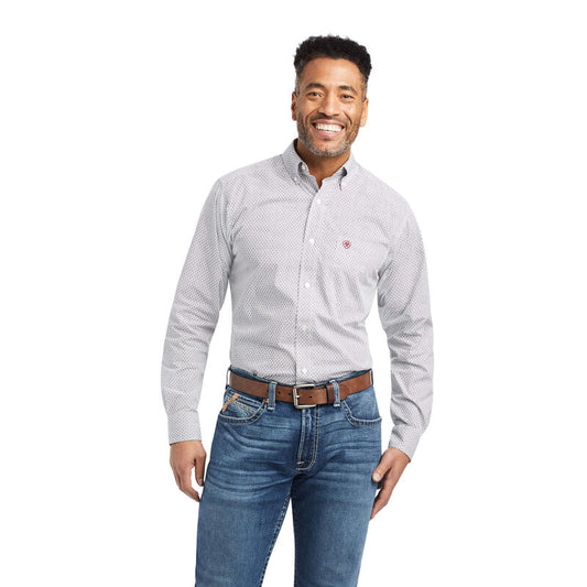 Shirts Men’s Ariat Long Sleeve White 10042196