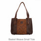Purses STS Ranchwear 36325 Basketweave Small Tote