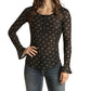 Shirt Women’s Rock&Roll Disty Print Shirt WLWT52R0TD