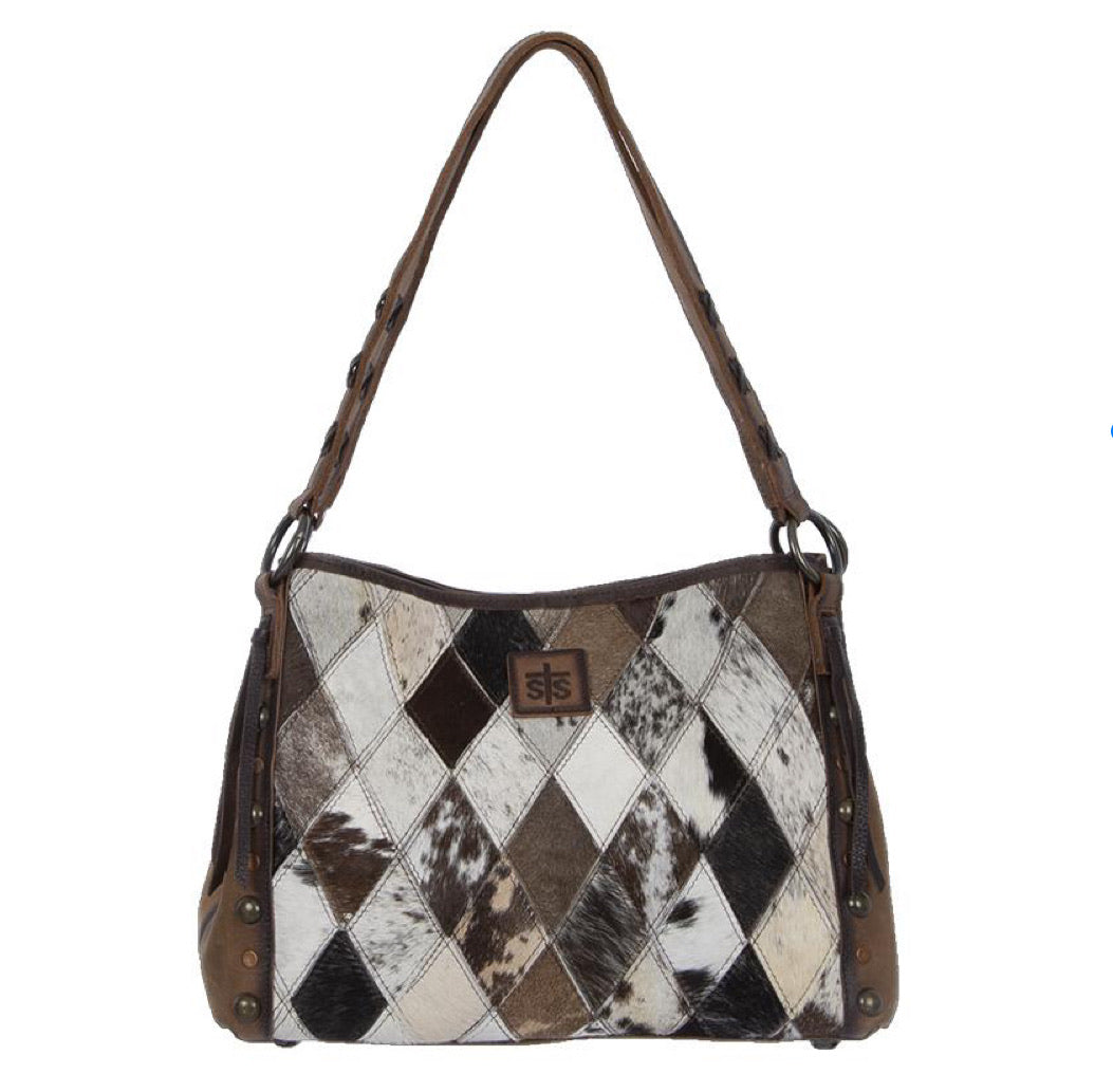 Purses STS Diamond Maggie Mae Cowhide STS37139