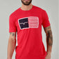 Shirts Tee Shirts Mens Kimes American Trucker Tee Red