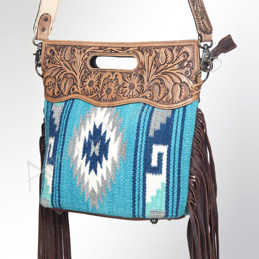 Purses American Darling Turquoise Aztec Crossbody ADBGS146P