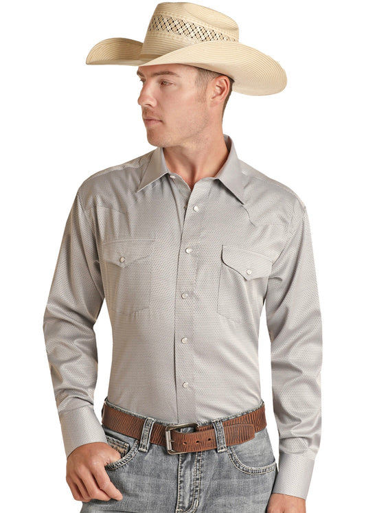 Shirt Men’s Panhandle Satin Dobby PHMSOSR0MM