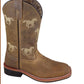 Kids Boots Smoky Mountain Rancher Brown Oil Distress 3882C