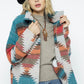 Women’s Crop Blanket Jacket  Outerwear 30012J