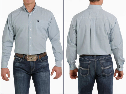 Shirts Men's Cinch Cream MTW1105305 FOUU-EE