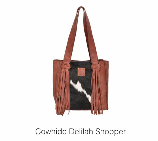 Purses STS Ranchwear STS33155 Delilah Shopper Urban Red Brown/HOH