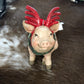 Giftware Large Pig wreath antler ornament EX26989