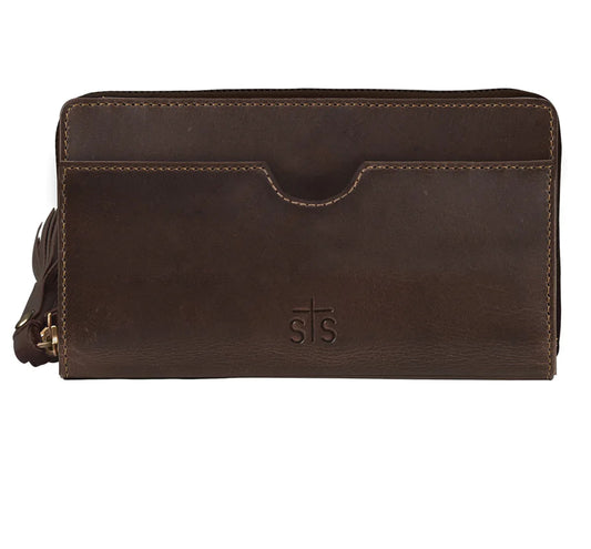 Wallets STS Ranchwear Basic Bliss Chocolate Wallet STS61317