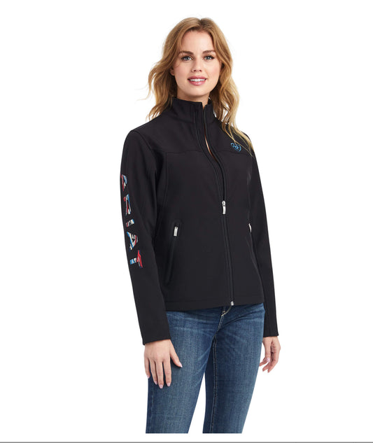 Outerwear Women’s Ariat Team Logo Softshell Chimayo Jacket 10042185