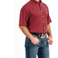 Shirts Men’s Cinch red geo print MTW1704038