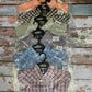 Shirts Men’s Long Sleeve Plaid Snap 30S0004 30X0004