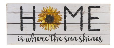 Wooden Sunflower signs home decor CB176697