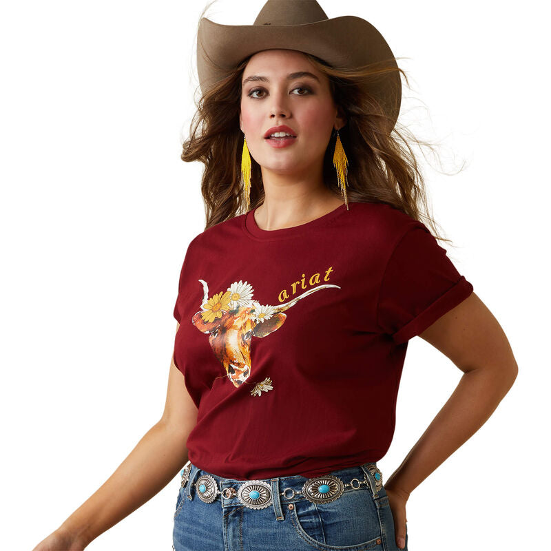 Shirts Women’s Ariat Real Daisy Steer 10043757