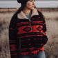Women’s Aztec Fleece Jacket Outerwear sale item exchange only STS-2451