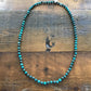 Turquoise stone necklace various lengths 33"- 34"-60"