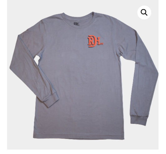 Shirts Men’s Red Dirt chips Long Sleeve T Shirt RDHC-T-34