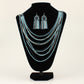 Jewelry Silver Strike Earring Necklace Set D450020727