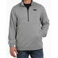 Shirts Men’s Cinch 1/2 pullover Heather gray