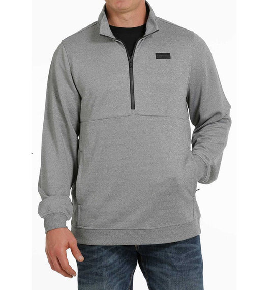 Shirts Men’s Cinch 1/2 pullover Heather gray