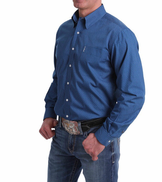 Shirts Men’s Cinch MTW1343107 BLU